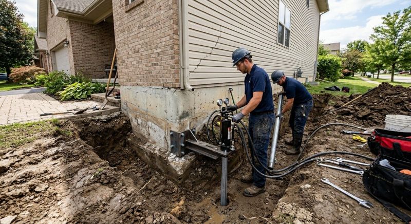 Settling Foundation Service in Westbrook, CT
