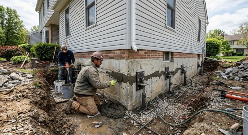 Basement Foundation Repair in Oxford, CT