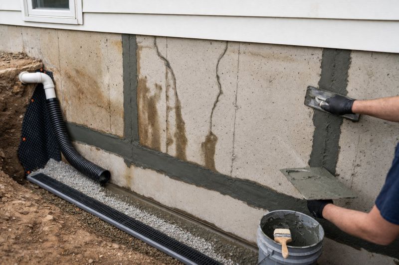 Basement Foundation Repair in South Glastonbury, CT