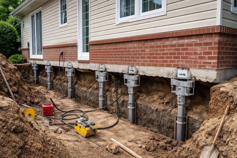 Basement Underpinning in Wallingford, CT
