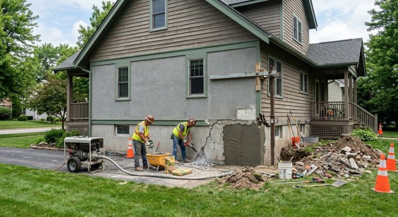 Building Foundation Repair in Bristol, CT