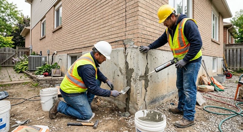 Building Foundation Repair in East Haven, CT
