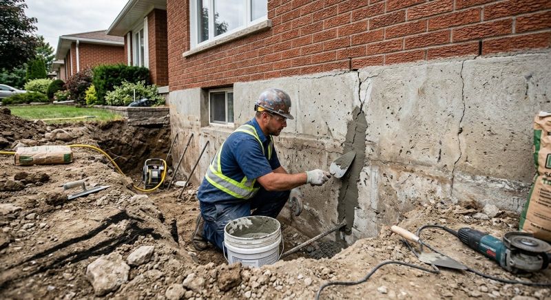 Building Foundation Repair in Higganum, CT