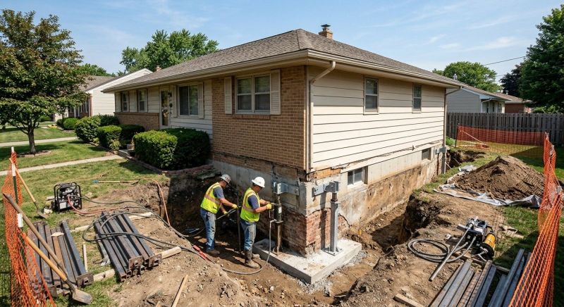Building Foundation Repair in Plymouth, CT