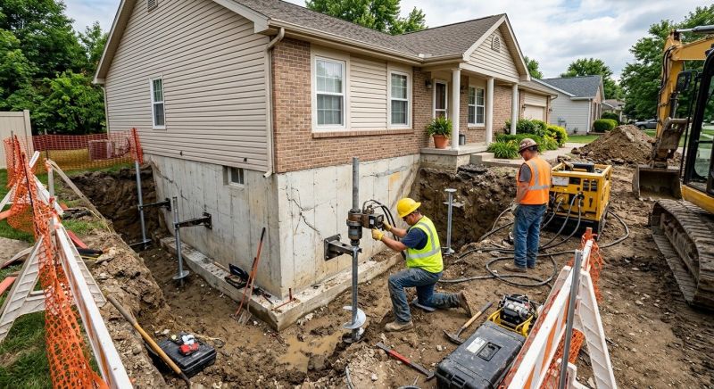 Building Foundation Repair in Thomaston, CT
