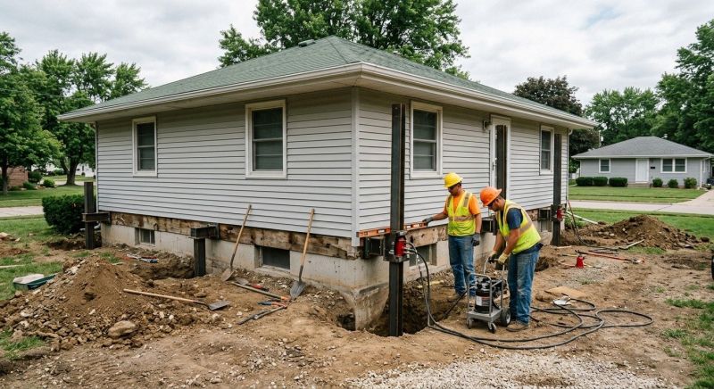 Concrete Foundation Leveling in North Branford, CT