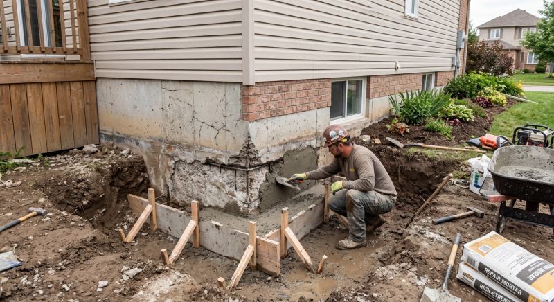 Concrete Foundation Repair in Clinton, CT