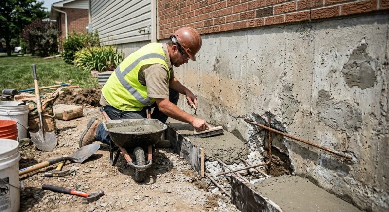 Concrete Foundation Repair in Guilford, CT