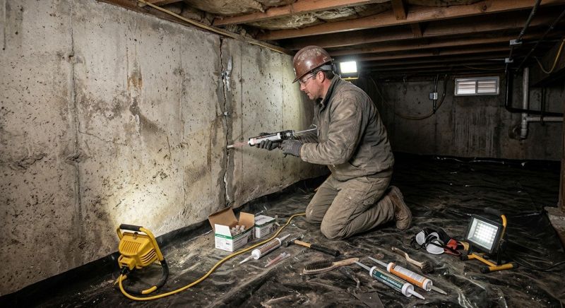 Concrete Foundation Repair in Harwinton, CT