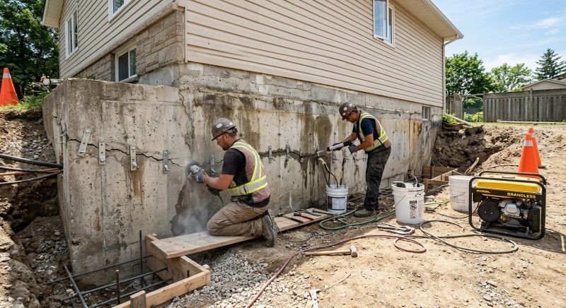 Concrete Foundation Repair in Killingworth, CT