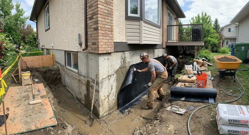 Concrete Foundation Repair in Meriden, CT
