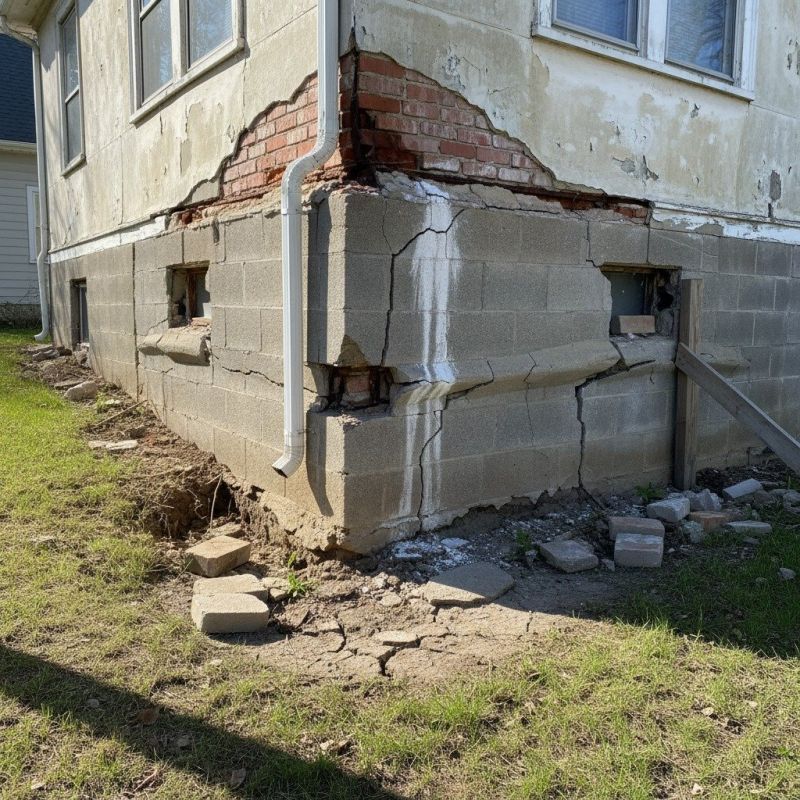 Cracked Foundation Repair in Bethany, CT
