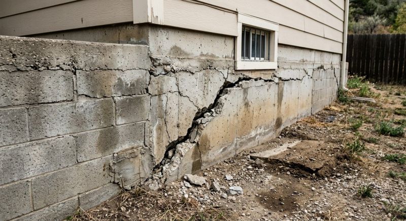 Cracked Foundation Repair in Derby, CT