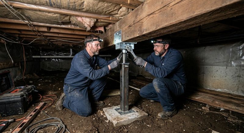 Crawlspace Foundation Repair in Seymour, CT