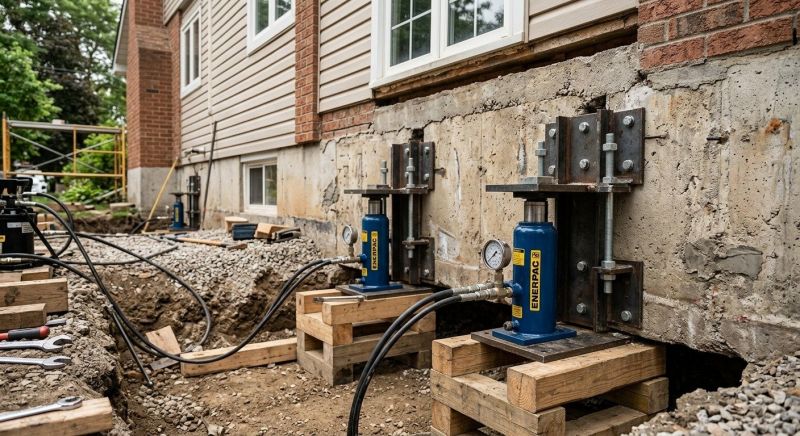 Foundation Jacking in Avon, CT