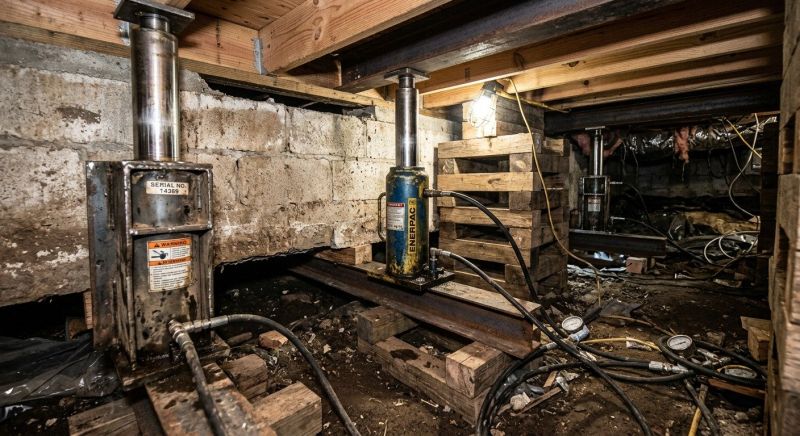 Foundation Jacking in Hartford, CT