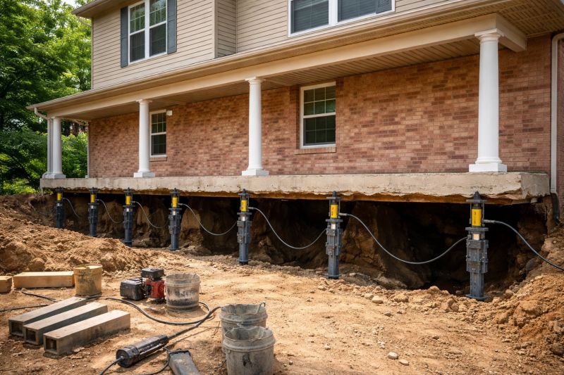 Foundation Jacking in Middletown, CT