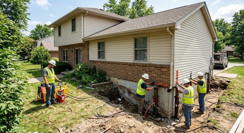 Foundation Jacking in Oakville, CT