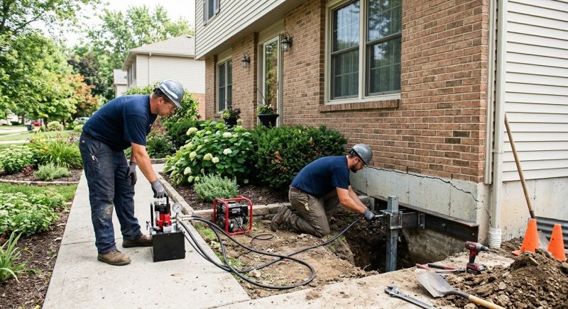 Foundation Jacking in Orange, CT