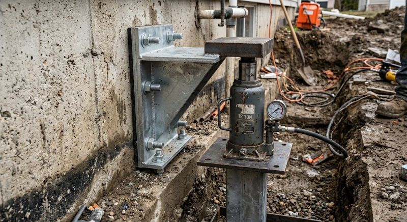 Foundation Jacking in South Glastonbury, CT