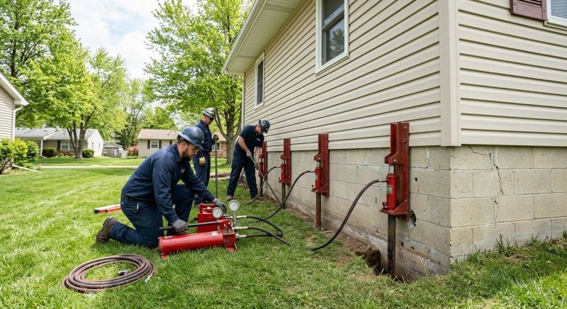 Foundation Jacking in Wethersfield, CT