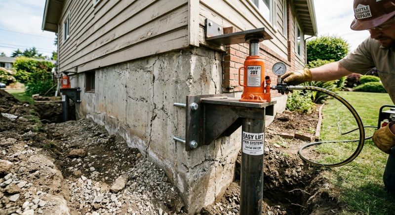 Foundation Lifting in Wallingford, CT
