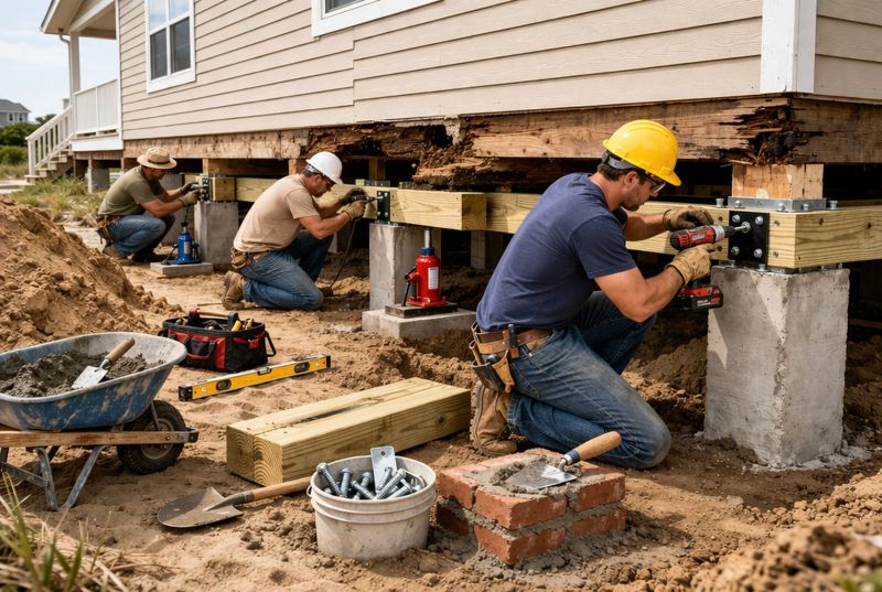 Foundation Raising in Durham, CT