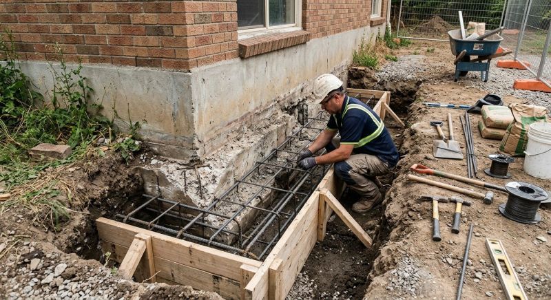 Foundation Repair in East Haddam, CT