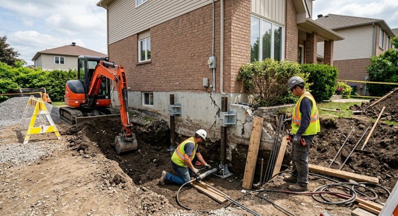 Foundation Repair in Sandy Hook, CT