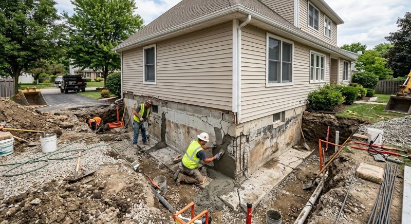 Foundation Restoration in Wallingford, CT