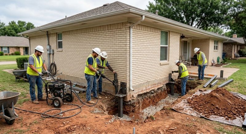 Foundation Stabilizing in Essex, CT