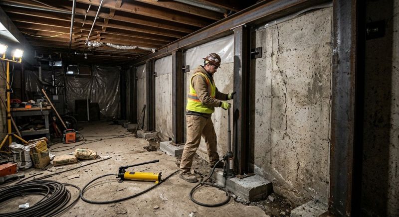 Foundation Stabilizing in Madison, CT