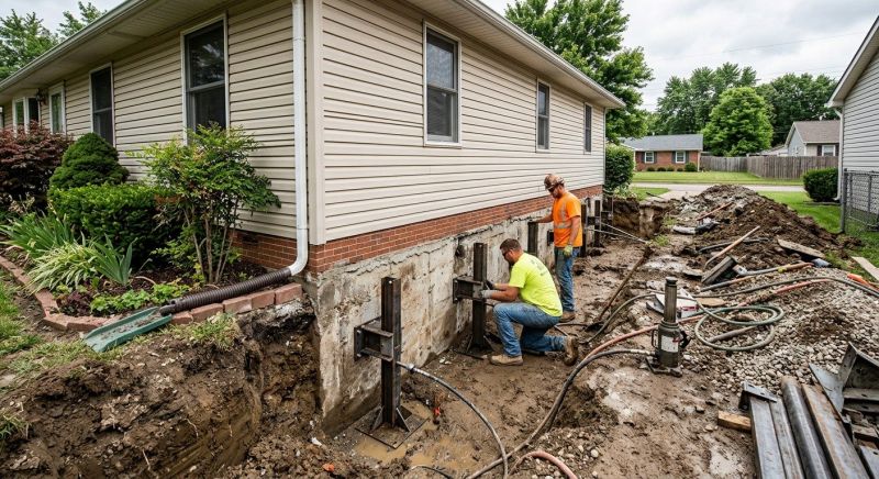 Foundation Stabilizing in Northfield, CT