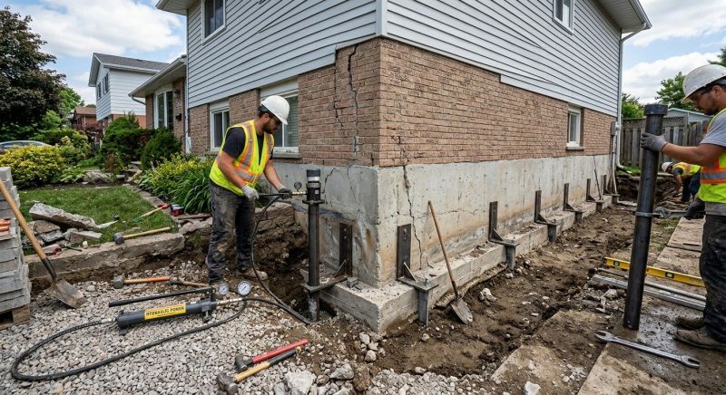 Foundation Stabilizing in Plainville, CT