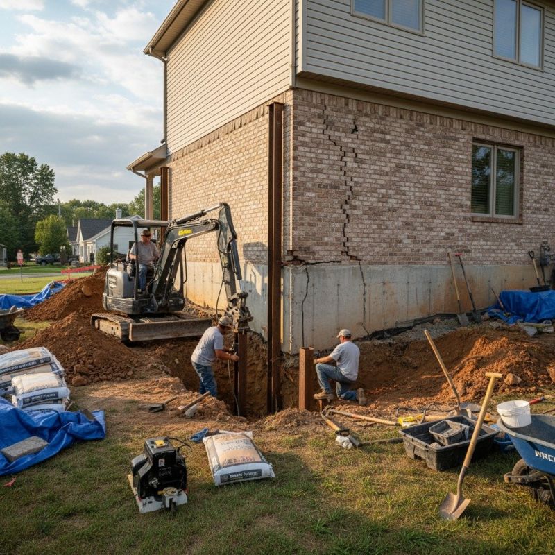 Foundation Structural Repair in Bethany, CT