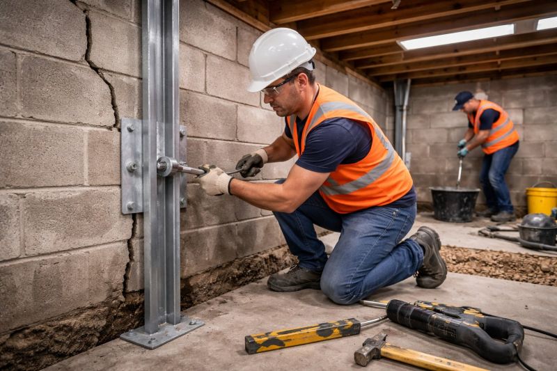 Foundation Structural Repair in Higganum, CT