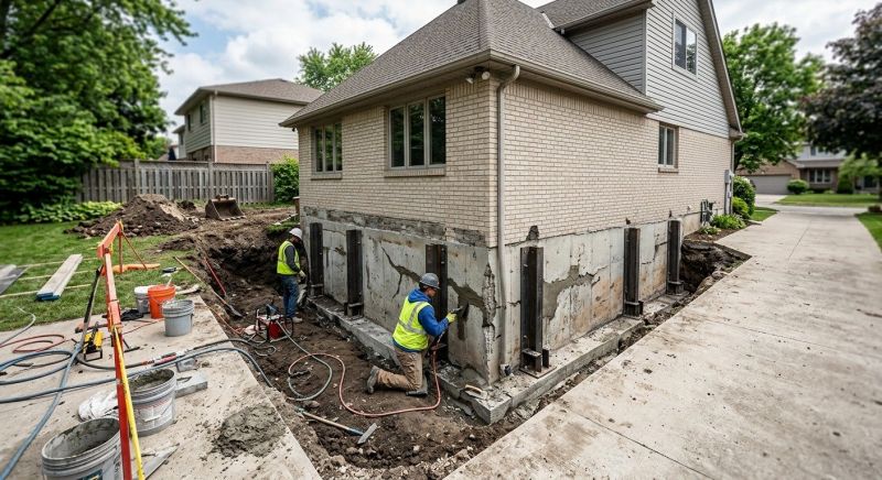 Foundation Structural Repair in Monroe, CT