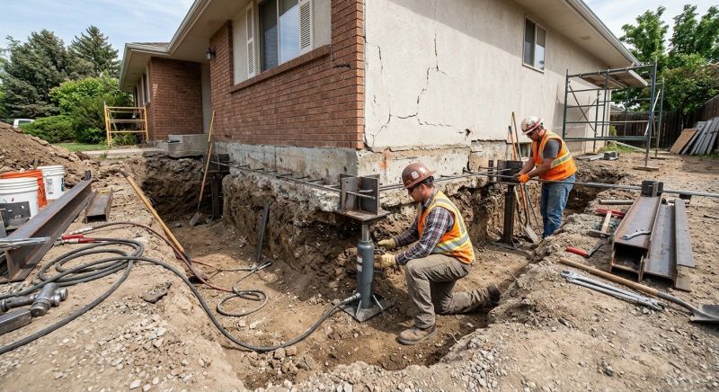 Foundation Structural Repair in Southington, CT