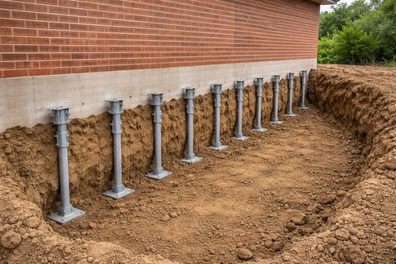 Helical Pile Installation in Wallingford, CT