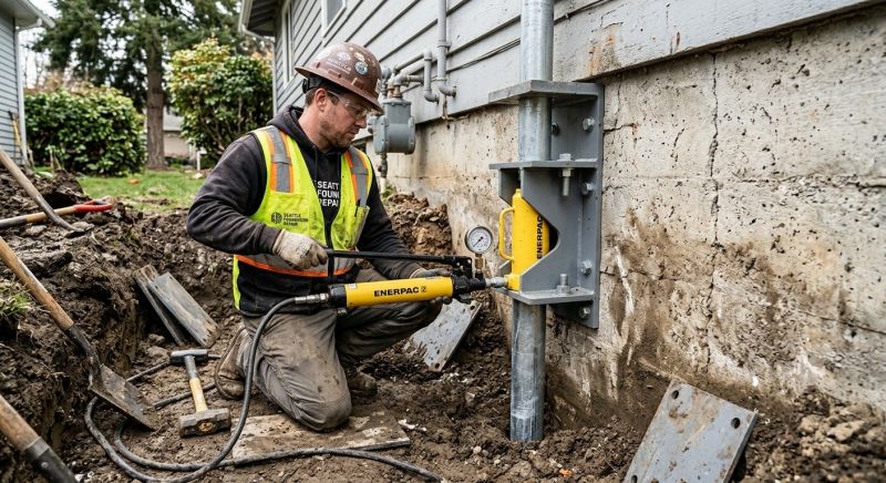 Home Foundation Leveling in Clinton, CT