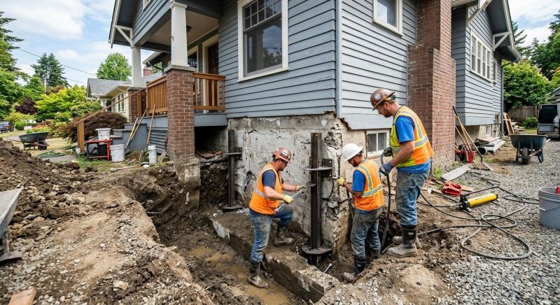 Home Foundation Repair in Milford, CT