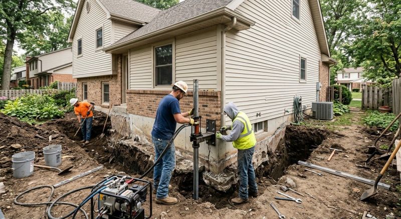 Home Foundation Repair in Oakville, CT