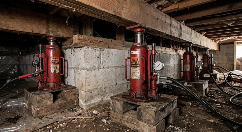 House Settling Repair in Wallingford, CT