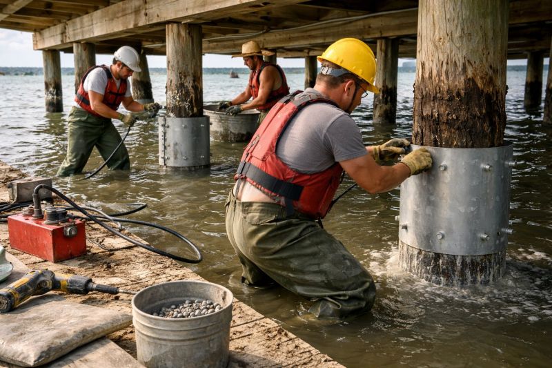 Piling Repair in Oakville, CT