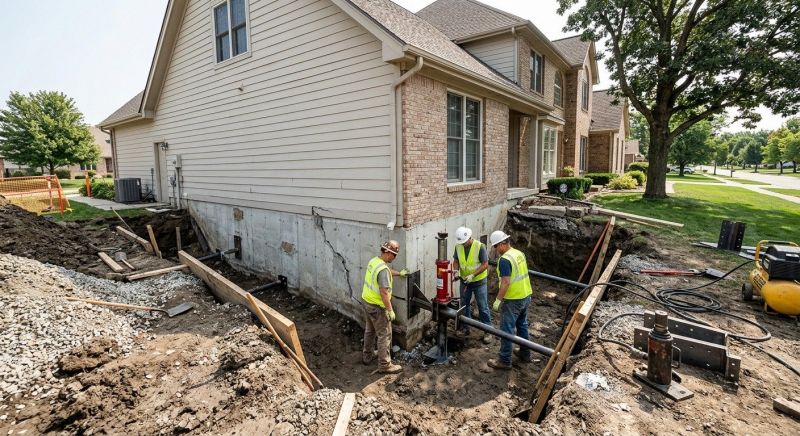 Residential Foundation Repair in Wallingford, CT