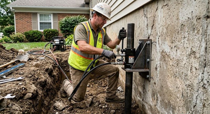 Settling Foundation Service in Hartford, CT
