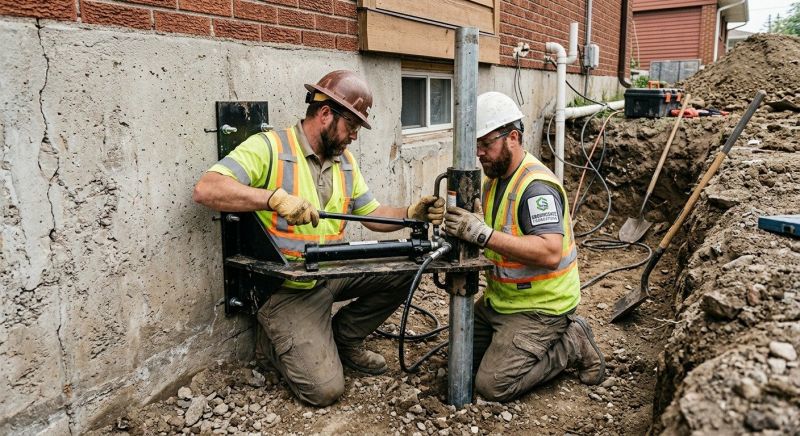 Settling Foundation Service in Wallingford, CT