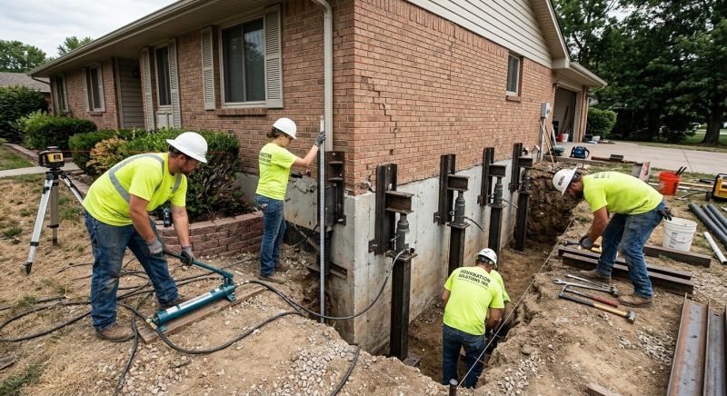 Settling Foundation Service in North Haven, CT
