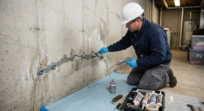Structural Crack Repair in Wallingford, CT