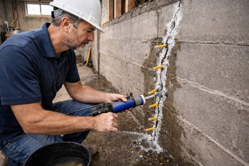 Structural Crack Repair in Wallingford, CT